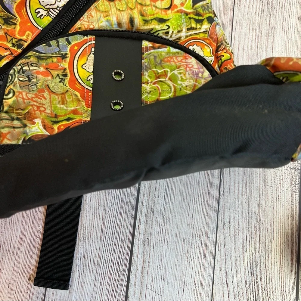 CROCS Graffiti Sling Back Backpack Bag